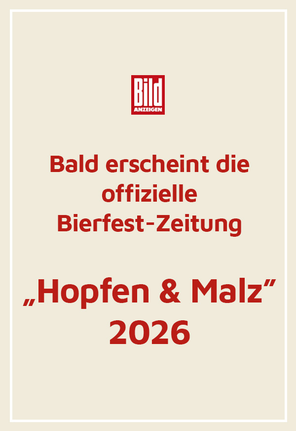 Titel Bierfestzeitung Ausgabe 2026